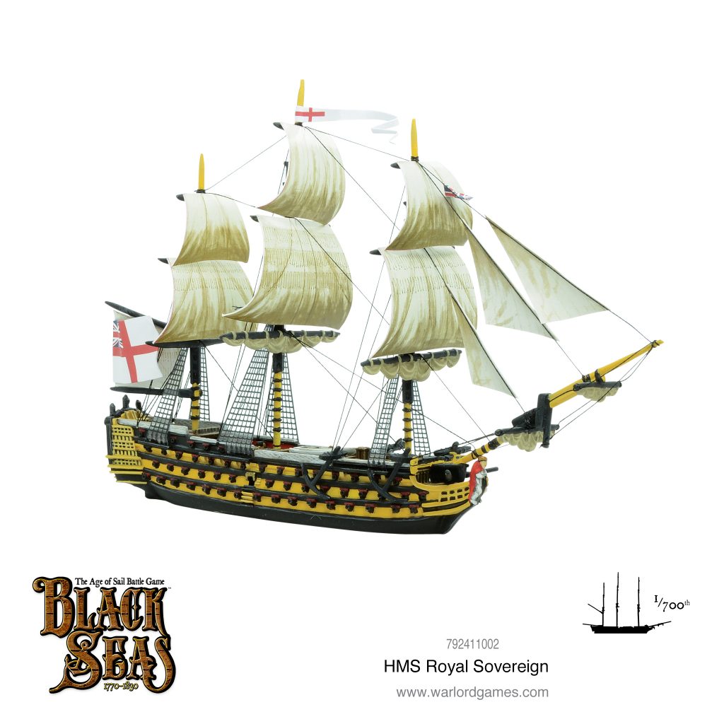 HMS Royal Sovereign - Black Seas