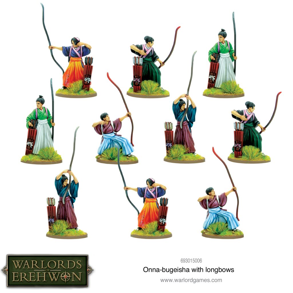 Onna Bugeisha With Longbows - Warlord Games