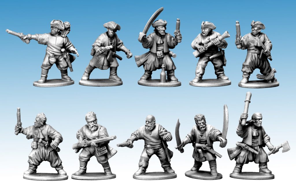 Pirate Conversion Set #1 - North Star Military Figures