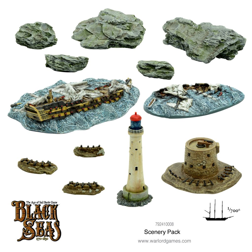 Scenery Pack - Black Seas