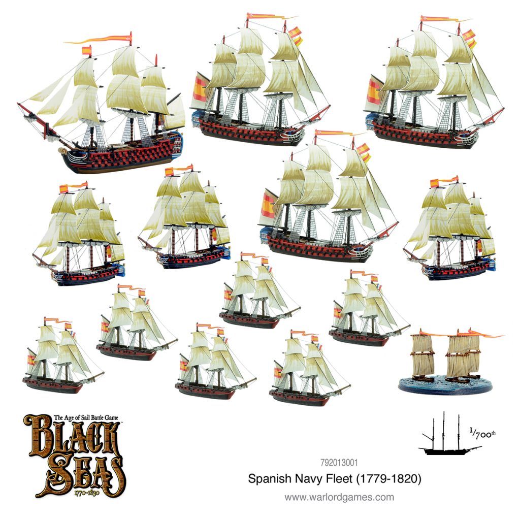 Spanish Navy Fleet - Black Seas