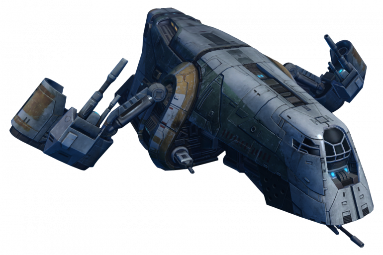 The D5-Mantis Patrol Craft was a rare, top-of-the-line starship during the Cold War. It was meant to meet the demands of larger capital ships.