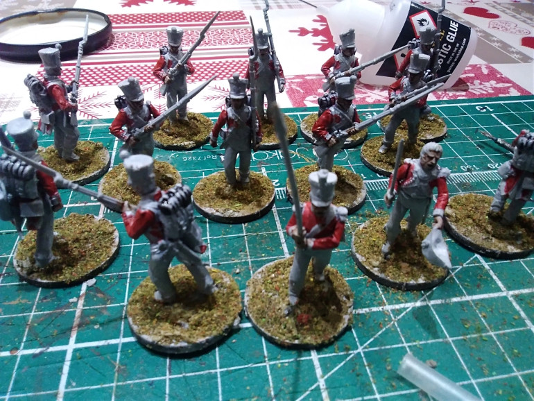 Started on my Swiss line infantry 