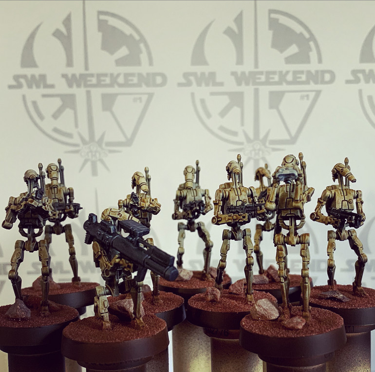 First squad of clankers off the production line.