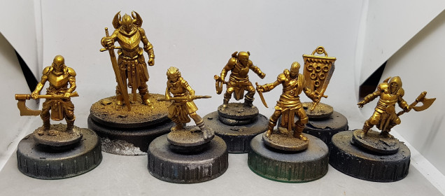 Golds all finished