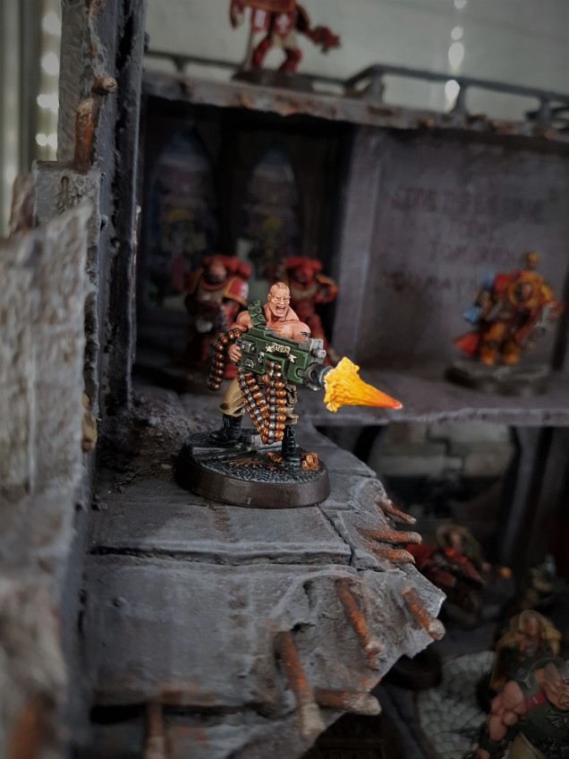 Sgt. Harker joines the battlegroup!