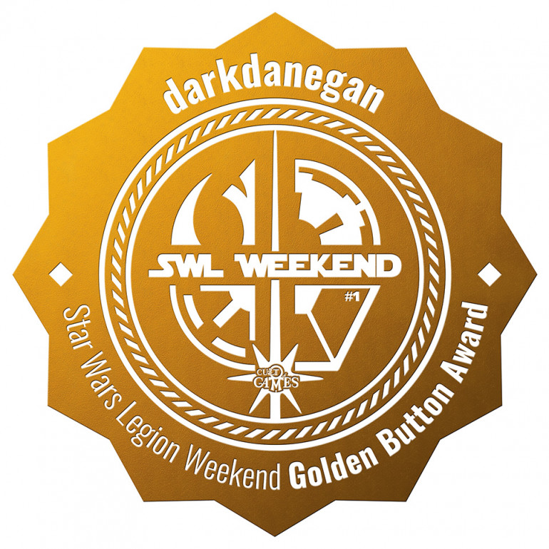 Star Wars Legion Weekend Golden Button Winners