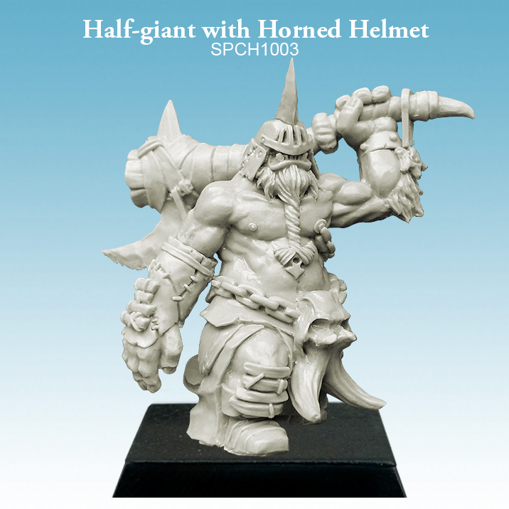 Half Giant With Horned Helmet - Spellcrow