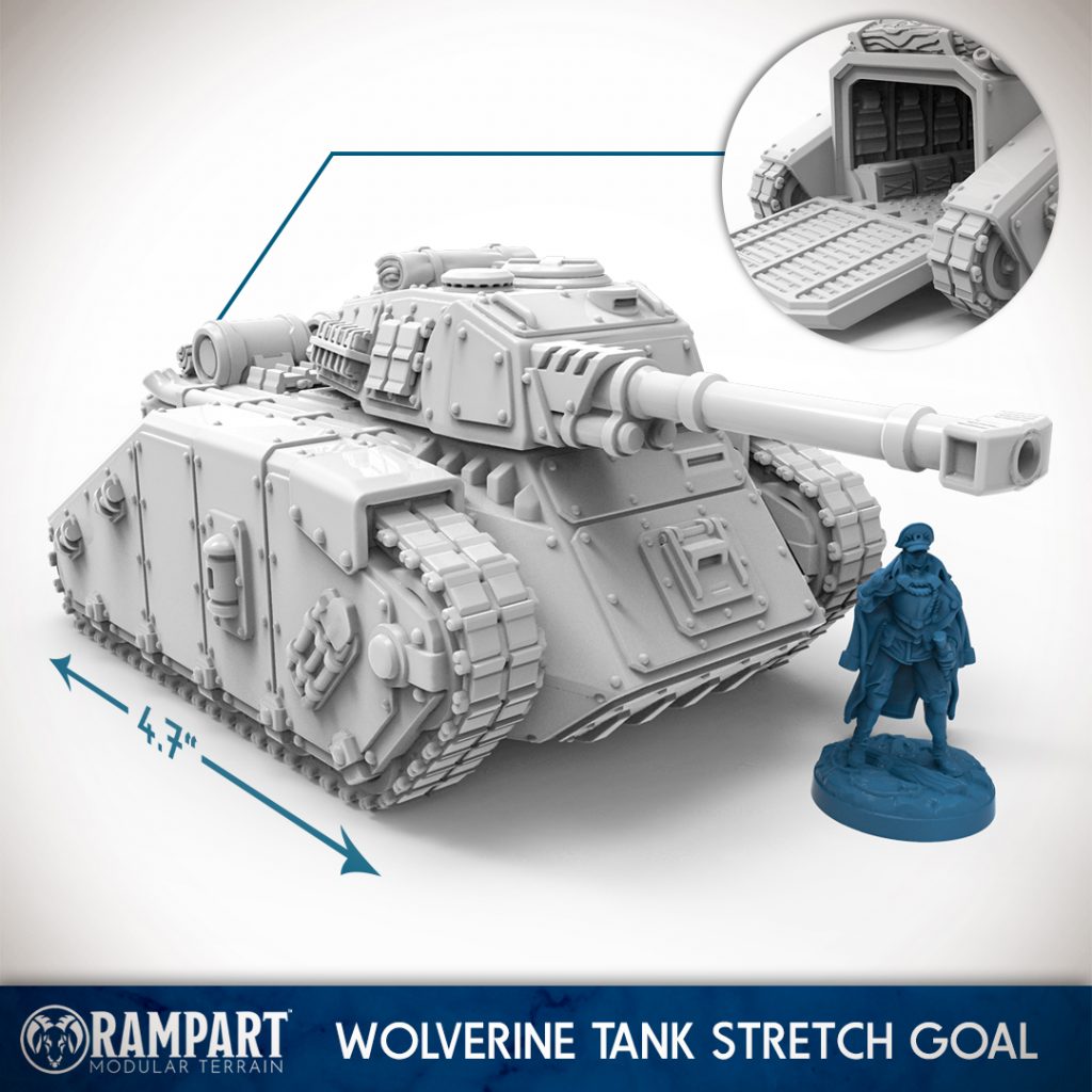 Wolverine Tank Stretch Goal (Scale) - Archon Studio