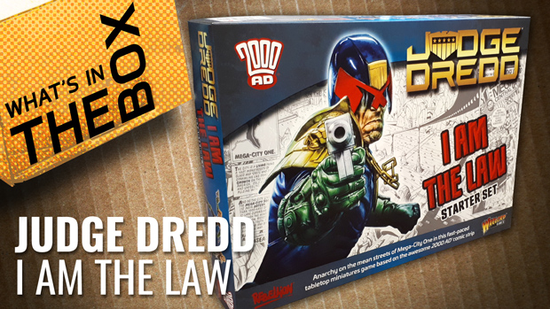 Unboxing Judge Dredd: I Am The Law
