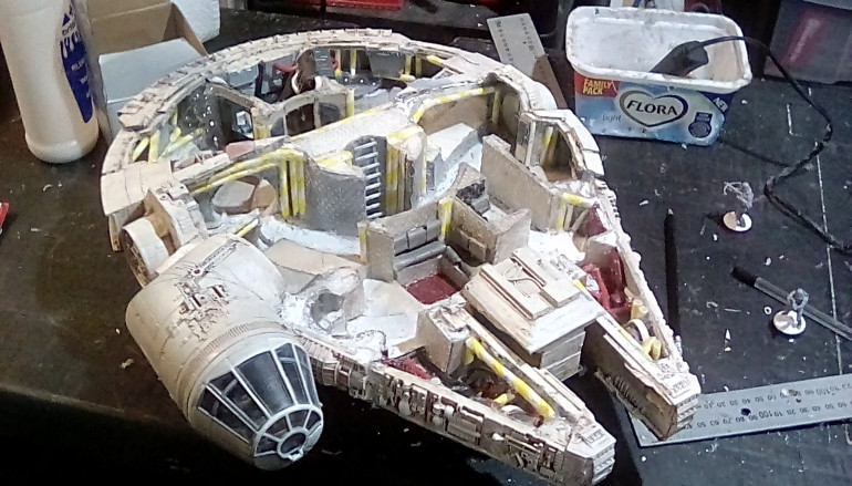 Texturing finally done.... Now the insides of the ship are ready to paint.