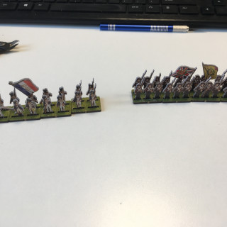 The French, basing question, and to colour or not