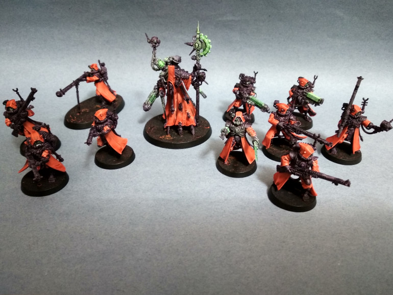 Second Tech-Priest Dominus and squad of Skitarii