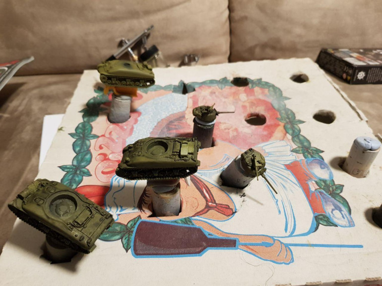 Kitty picture and corked shermans