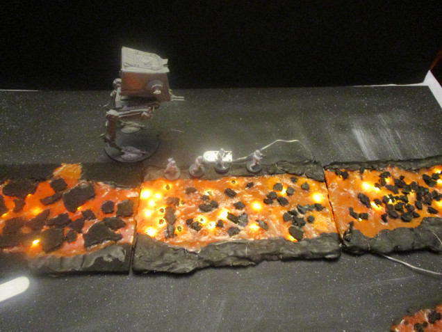 Lighted Lava Terrain