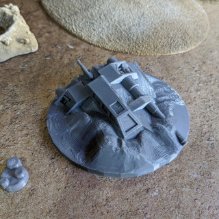 3D Printed Crashed Land Speeder