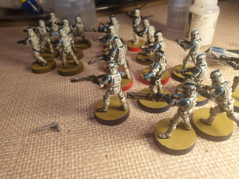 Likewise 501st squads