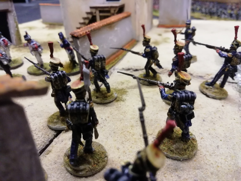 Back home now and I managed to paint 60 out of the 80 I took away with me.