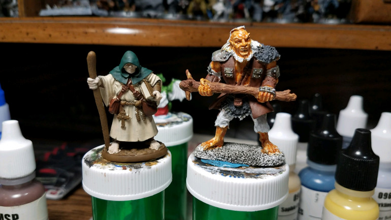 Starting with some base coats.  More to come.   