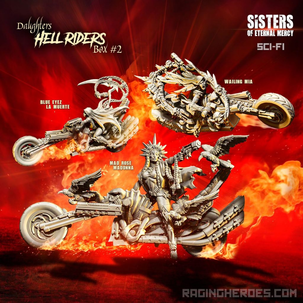 Daughters Hell Riders #2 - Raging Heroes