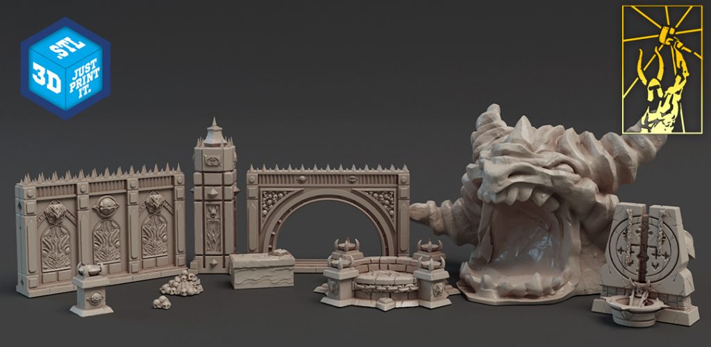 Demonic Kingdoms Terrain - Titan-Forge