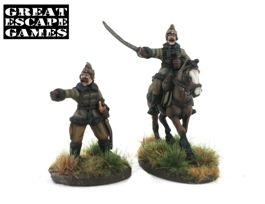 Hungarian Mounted Huszar Officer - Great Escape Games