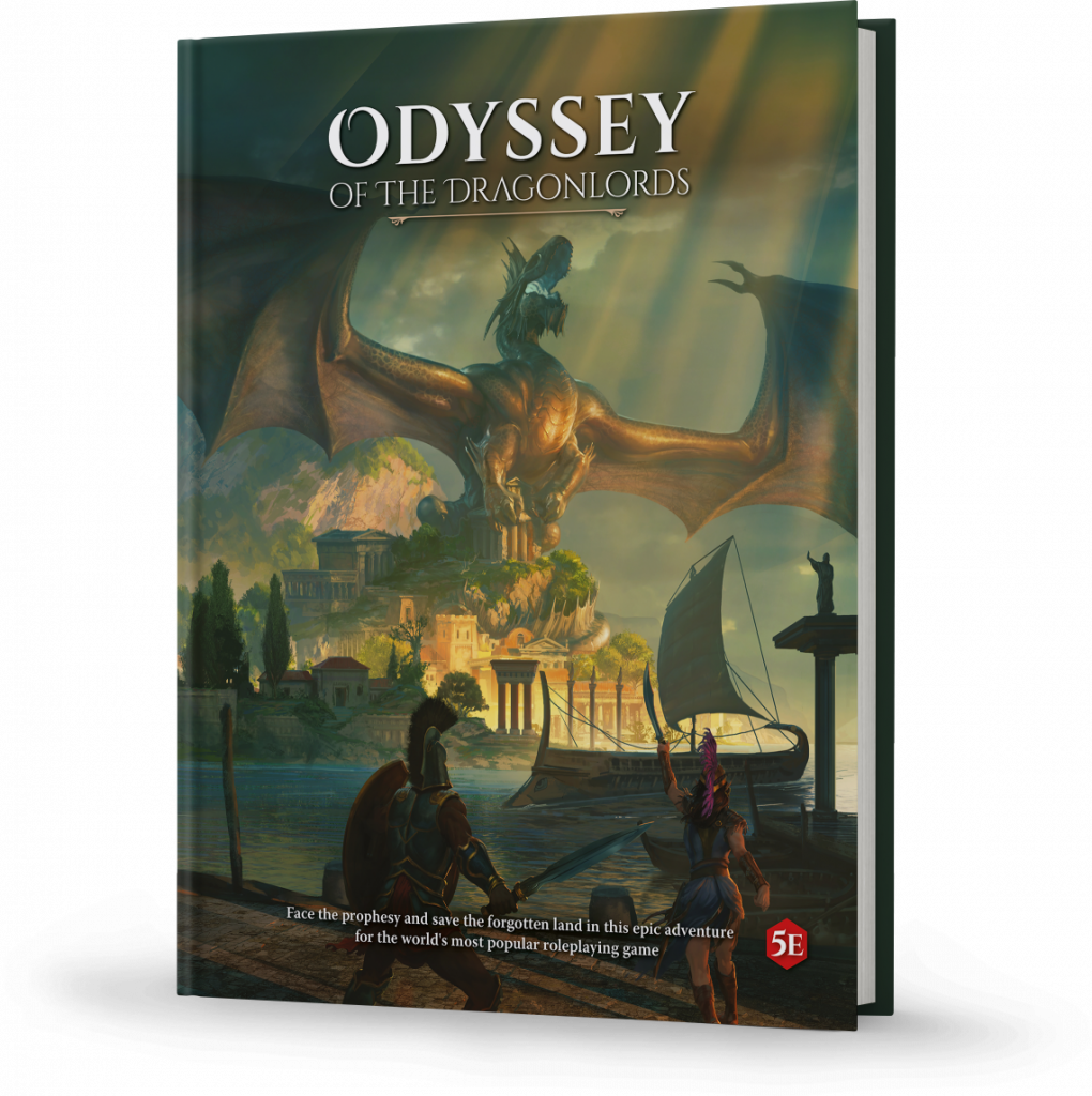 Odyssey Of The Dragonlords Adventure Book - Modiphius