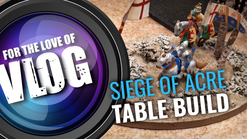 VLOG: Crusader Wargaming Table Build - Part Two