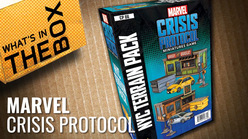 Unboxing Marvel: Crisis Protocol - NYC Terrain Expansion