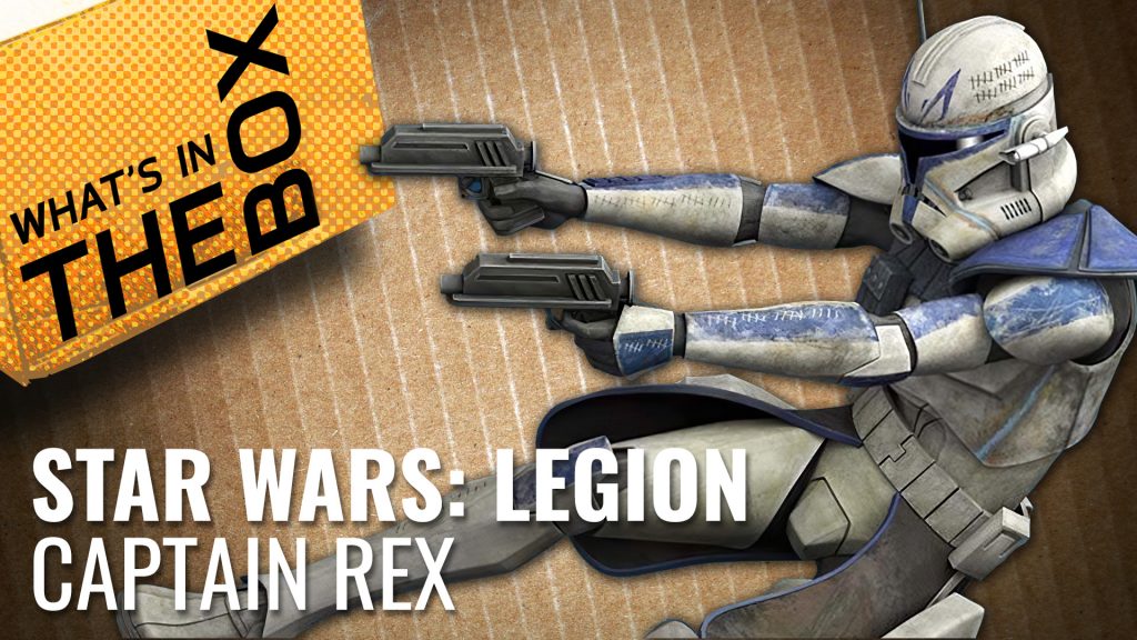 Unboxing Star Wars: Legion - Clone Captain Rex