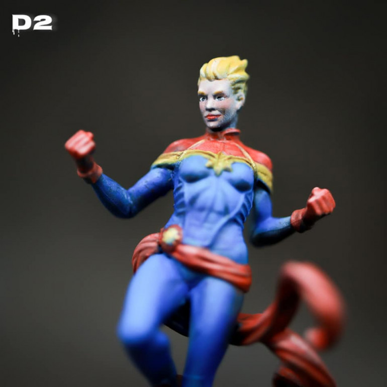 Captain Marvel Zoom