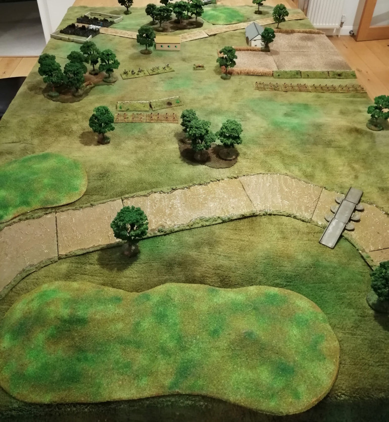 View of the Battlefield from the Allied perspective