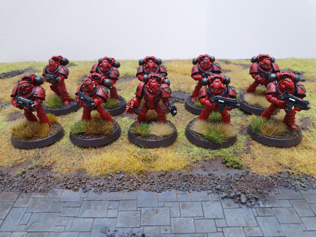 Finished Tactical squad