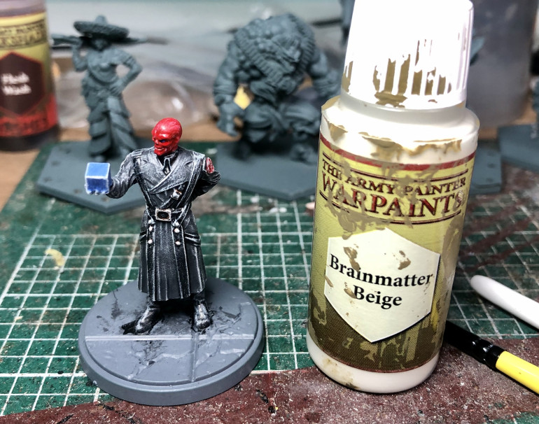 Brainmatter beige drybrush