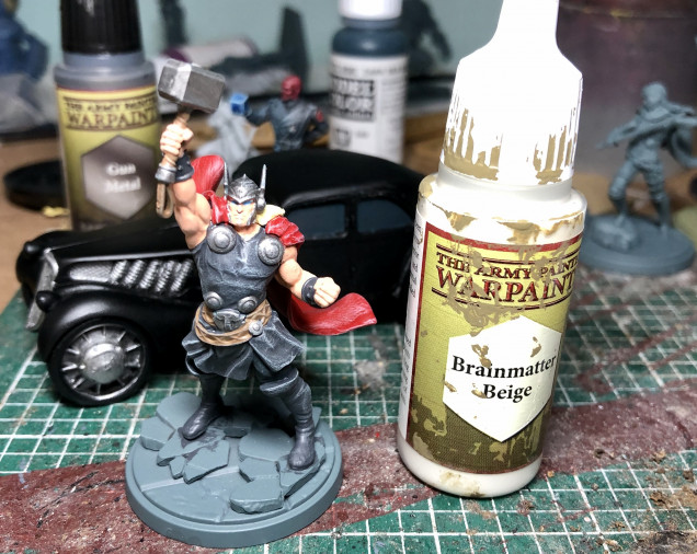 Drybrush step