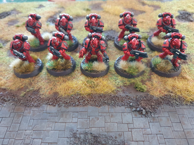 Finished Tactical squad