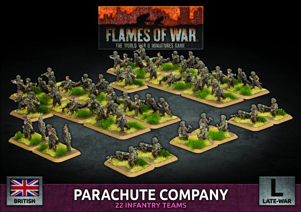 D-Day Brits Parachute Company - Flames Of War