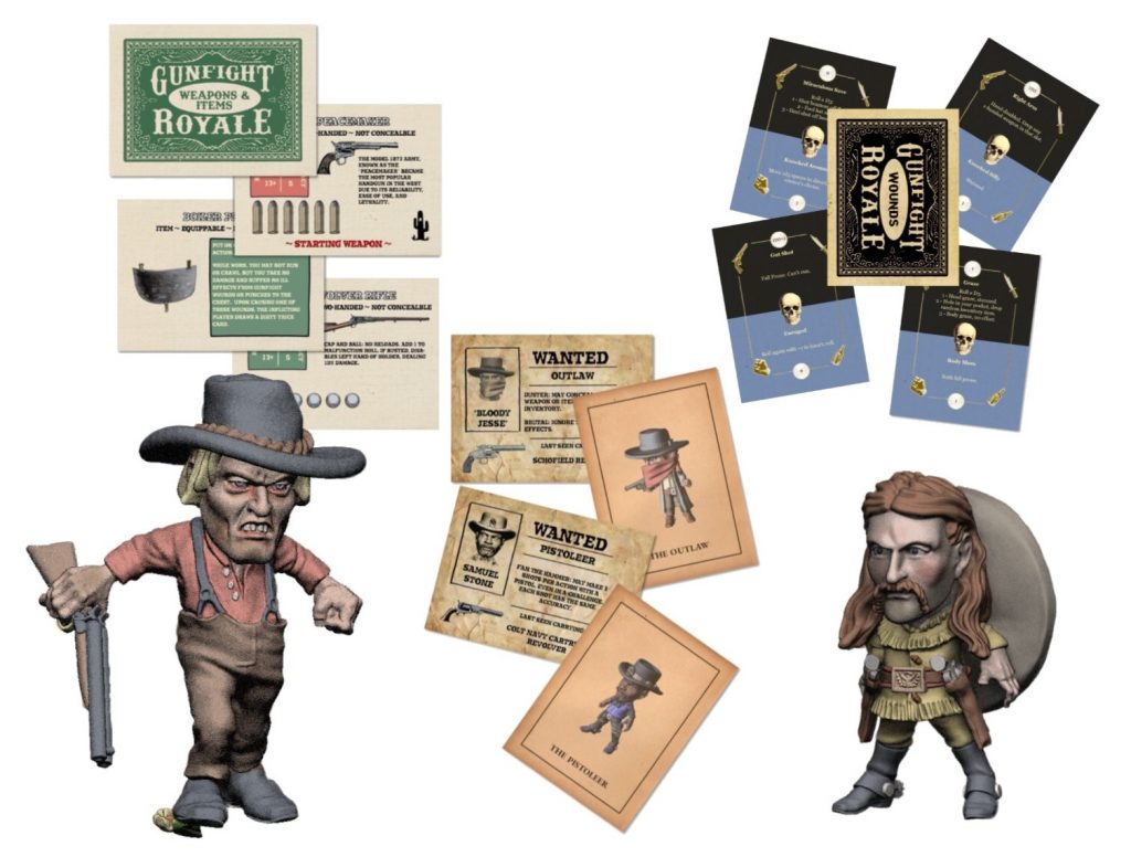 Gunfight Royale Cards - Knuckleduster Miniatures