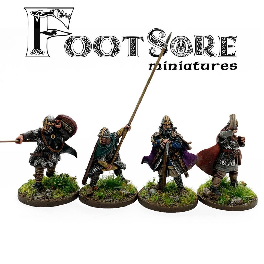 Late Saxon Huscarl Command - Footsore Miniatures