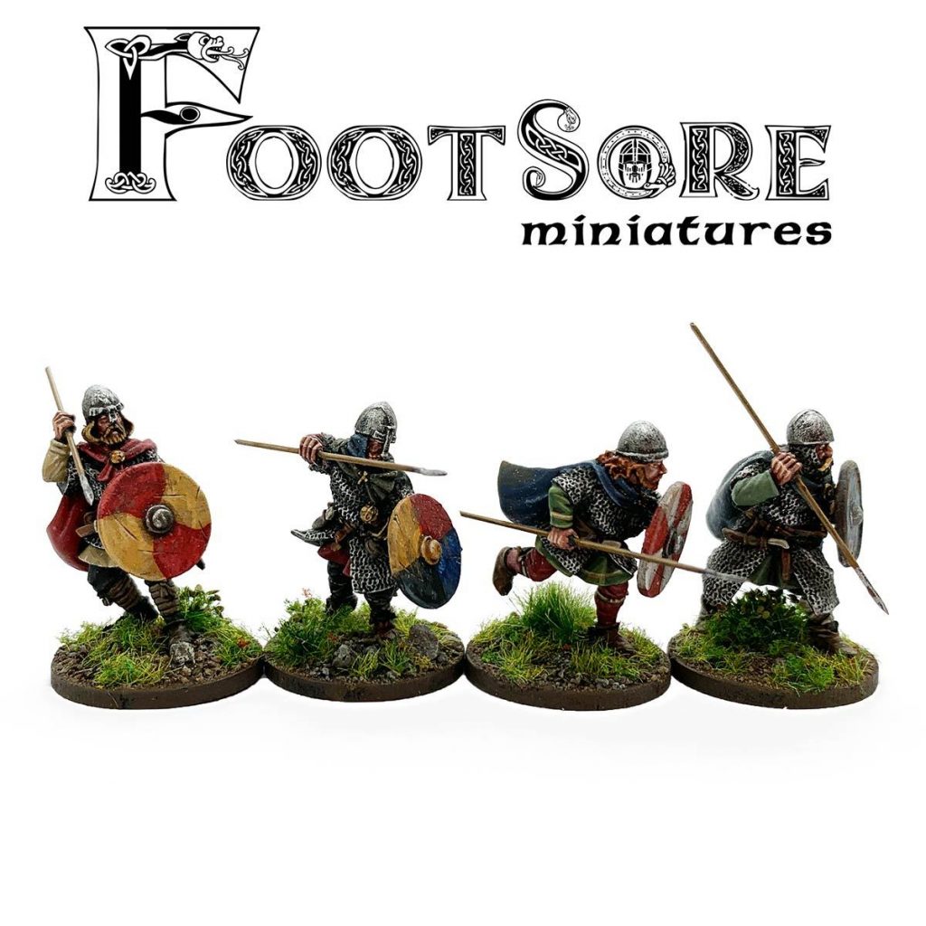 Late Saxon Huscarls With Spears - Footsore Miniatures