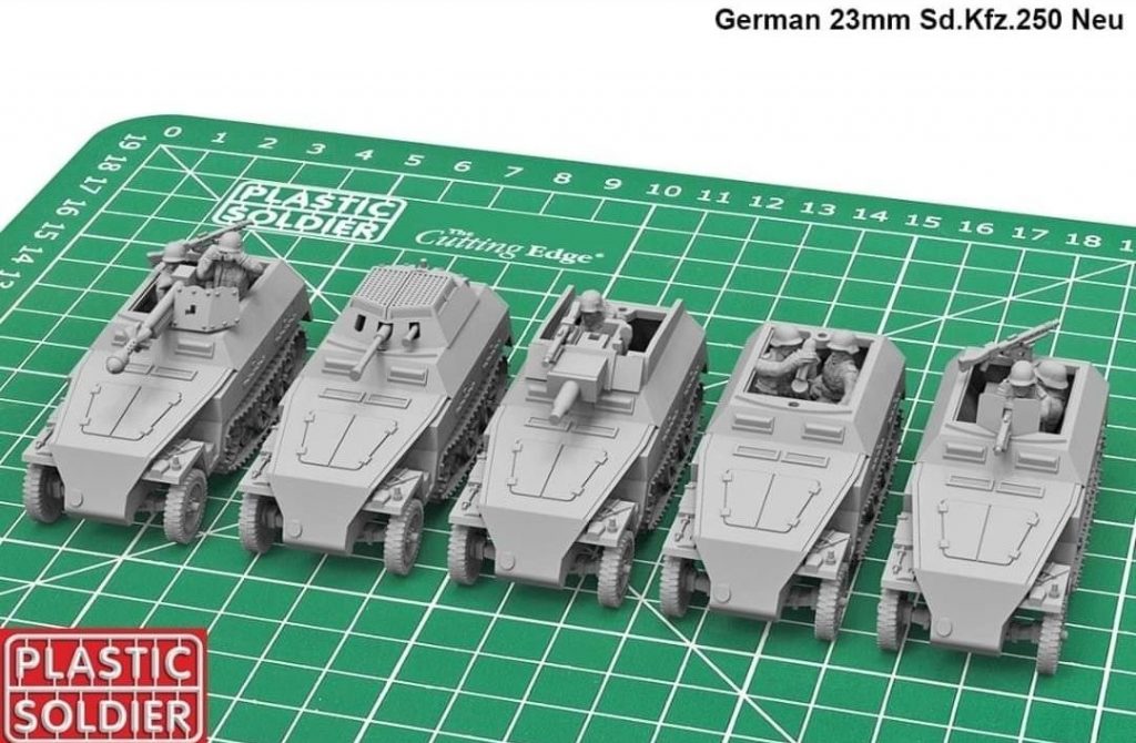 Sdkfz 250 Neu - Plastic Soldier Company