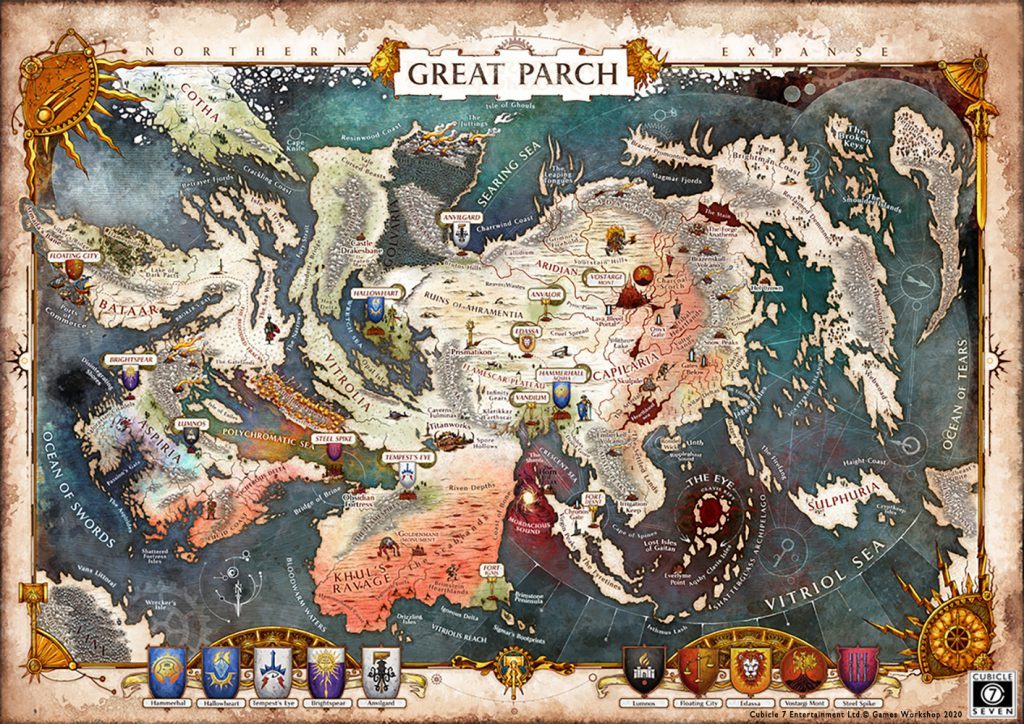 The Great Parch Map - Cubicle 7