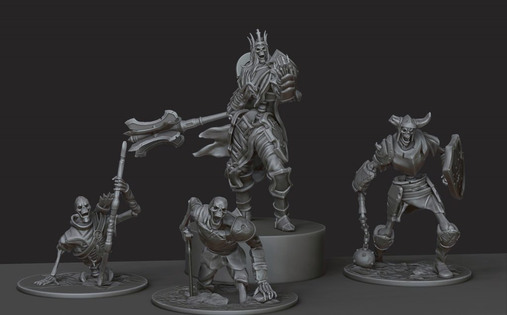 Klukva Miniatures Raise A Bone Lord – OnTableTop – Home of Beasts of War