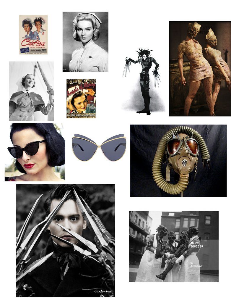 The moodboard that inspired Dr Von X