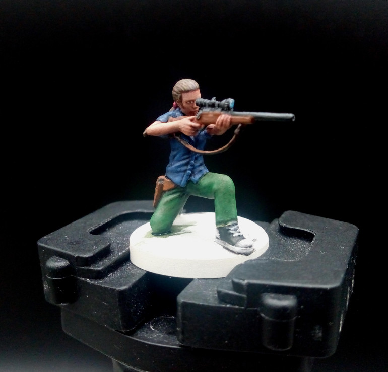 Walking Dead Andrea, added to the team