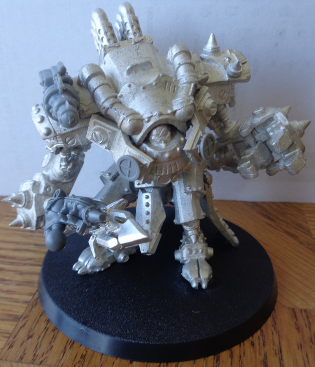 Iron Templar (WIP)- steam-driven war walker/life support system