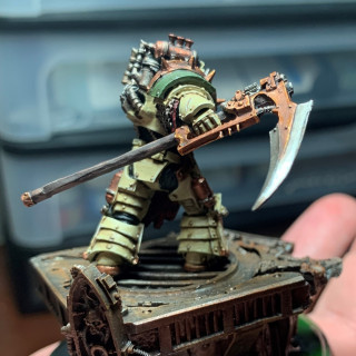 Calas Tyhpon, First Captain of the Death Guard