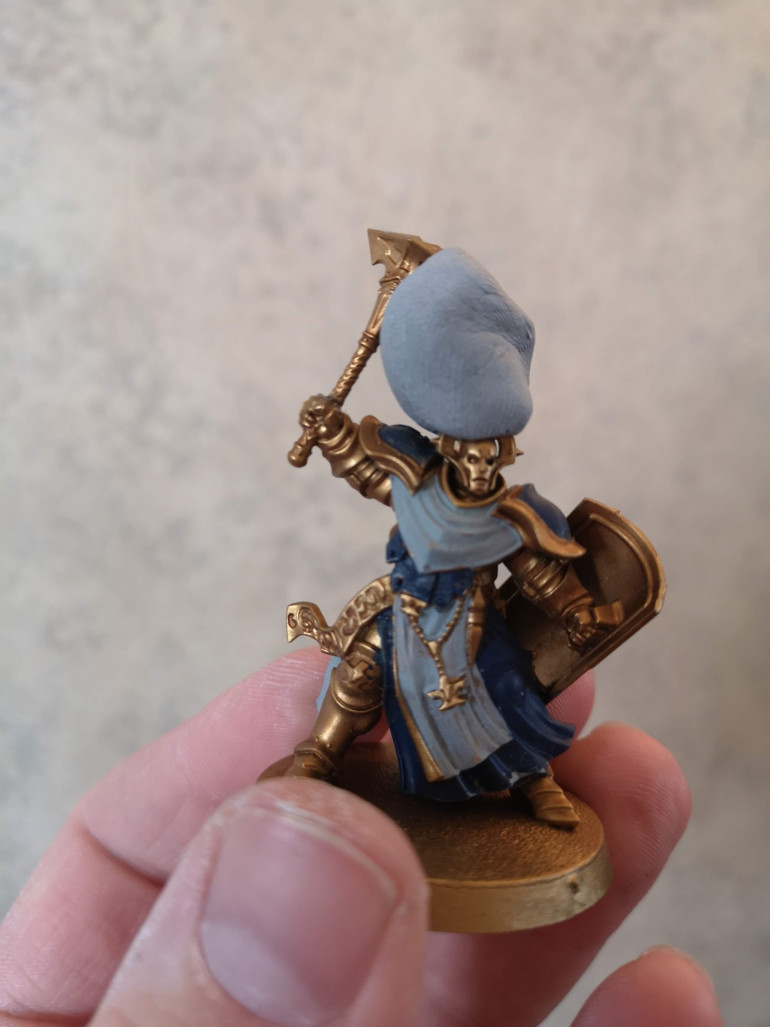 All pinned and using blue tac to hold while I work on the next one