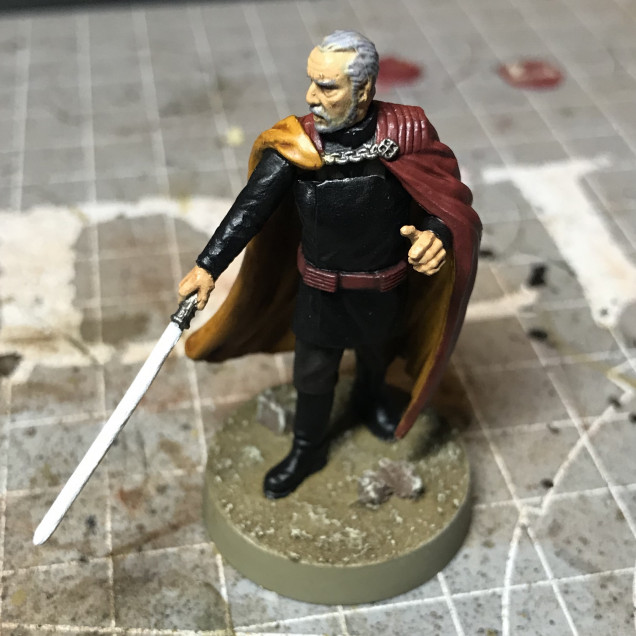 Count Dooku - Part 2: Shading and Highlights