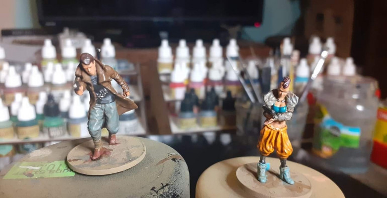 The Next two figures to paint.